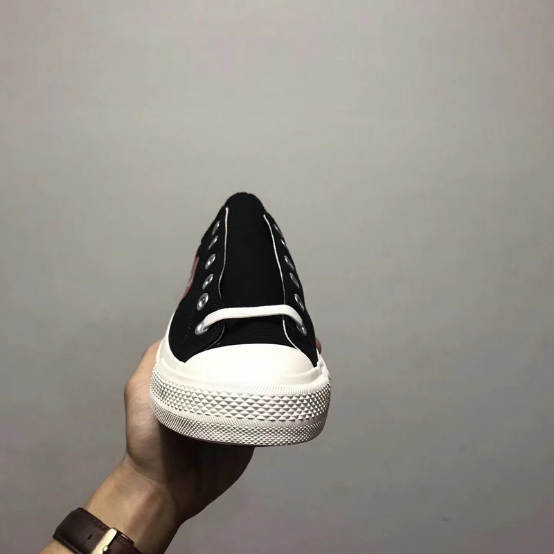 Authentic PLAY X Converse Black Low-Top
